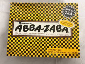 24 Bars of Abba-Zabba Chewy Taffy