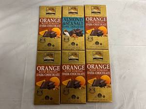 6 Bars of Four Brothers Premium Chocolate