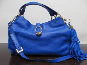 lot 44 image: Unused Large Designer Leather Ladies Purse
