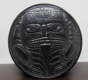 lot 65 image: Vintage Pacific Northwest Lidded Box - Pearlite - Vancouver