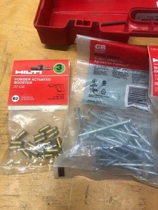 lot 201 image: HILTI Model DX-E72 Fastening System wCase