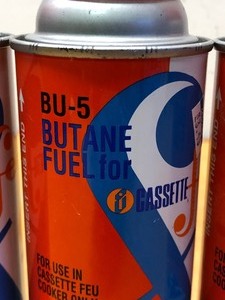 lot 202 image: Lot of 6 Unused Butane Canisters