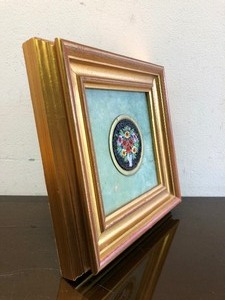 lot 232 image: Framed Vintage Italian Mosaic Artwork
