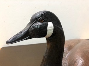 lot 236 image: Lifesize Canada Goose Statue