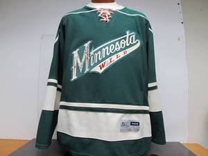 lot 166 image: Quality MINESOTA WILD Hockey Jersey - Autographed - Adult Size Large