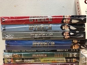 lot 249 image: Group of Brand New Classic TV etc DVDs - Columbo Barnaby Jones etc