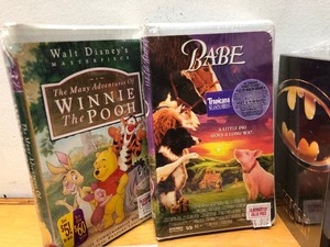 lot 260 image: Large Lot of Factory Sealed VHS Tapes