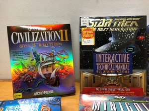 lot 270 image: Lot of Factory Sealed Big Box PC Computer Games #7