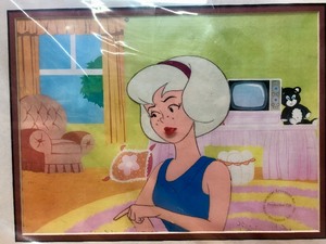 lot 289 image: ORIGINAL Vintage 1970s Hand Painted SABRINA THE TEENAGE WITCH Cartoon Film Animation Cel #2