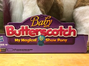 lot 302 image: Large Brand New Fur Real Friends Baby Butterscotch Magical Show Pony #1