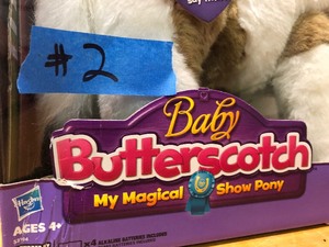 lot 303 image: Large Brand New Fur Real Friends Baby Butterscotch Magical Show Pony #2