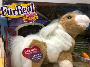 lot 307 image: Large Brand New Fur Real Friends Baby Butterscotch Magical Show Pony #3