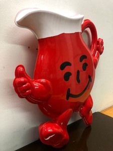lot 318 image: Awesome Original Vintage 1980s KOOL-AID Store Display Sign