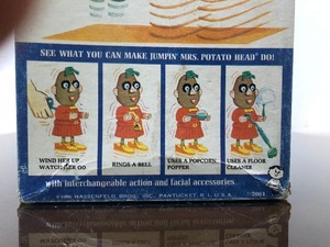 lot 319 image: Early Vintage Jumpin Mrs. Potato Head wOriginal Box