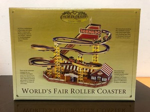 lot 349 image: Gold Label Collection WORLDS FAIR Musical Roller Coaster Display