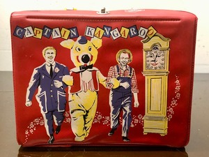 lot 365 image: Vintage 1960s CAPTAIN KANGAROO Lunchbox wOriginal Thermos