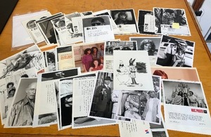 lot 384 image: LARGE Lot of HollywoodTV Photos Ephemera #4