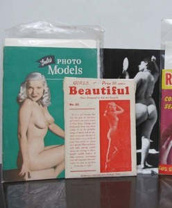 lot 194 image: Lot of Vintage Mens Magazines Pinup etc