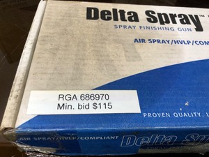 lot 408 image: 3 New Unused Paint Sprayer Guns