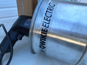 lot 377 image: QWIKIE Electric Drain Cleaning Machine