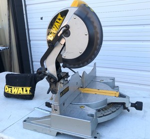 lot 379 image: Working DEWALT Model DW705 12 Compound Mitre Saw