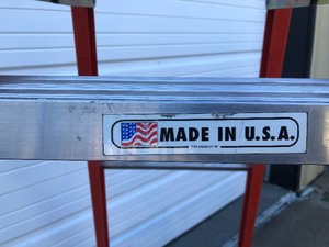 lot 443 image: WERNER 6 Fiberglass Ladder