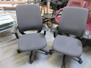 lot 218 image: STEELCASE, AMIA, ERGONOMIC DESK CHAIRS