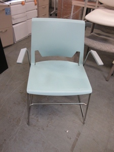 lot 225 image: HAWORTH, VERY, STACKBLE ARM CHAIRS