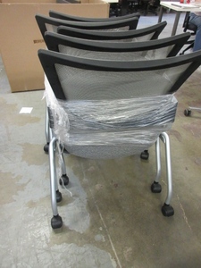 lot 232 image: 9 TO 5 BELLA, ROLLING,  NESTING CHAIRS