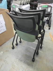 lot 234 image: 9 TO 5, BELLA, ROLLING, NESTING CHAIRS