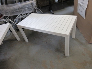 lot 304 image: SIESTA OUTDOOR RESIN TABLE