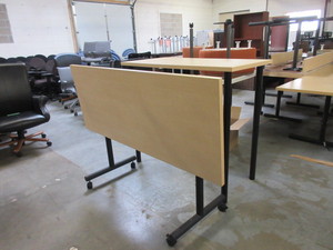 lot 136 image: SHOTO WORK TABLES