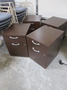 lot 179 image: FIRST OFFICE, ROLLING PEDESTAL FILES