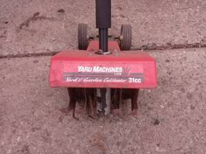 Yard Machines Garden Tiller Cultivator
