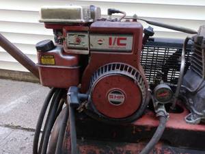 Gas Powered Air Compressor