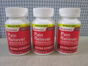 lot 46 image: (EC1) 3 Bottles of Extra Strength P...