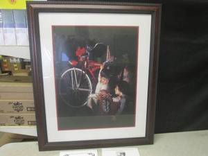 lot 63 image: (FS) Framed Bob Byerley Christmas ...