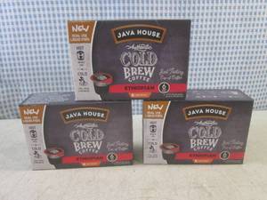 lot 90 image: (B-1) 3 Boxes of Java House Ethiopi...