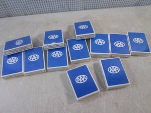 lot 118 image: (EC1) 12 New Decks of AAA Poker Siz...