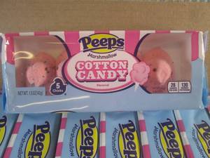 lot 142 image: (C-1) 24 Packs of 5 Peeps Cotton Ca...