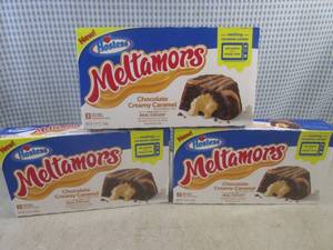 lot 146 image: (B-3) 3 Boxes of Hostess Meltamors ...