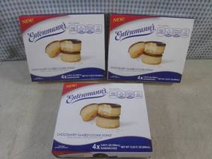 lot 155 image: (FRZ) 3 Boxes of Frozen Entenmanns...