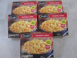 lot 159 image: (FRZ) 5 Boxes Frozen Stouffers Mac...