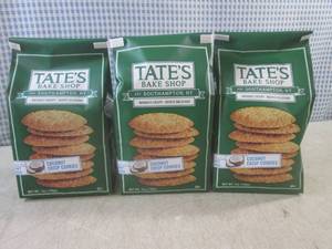 lot 171 image: (B-4) 3 Bags of Tates Bake Shop Co...