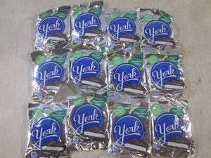 lot 182 image: (B-1) 12 York Peppermint Patties Pa...
