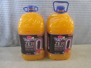 lot 197 image: (C-3) 2 - 1 Gallon Bottles Mango Pu...