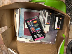 lot 116 image: Box of Photography Schooling BooksTapesVHS