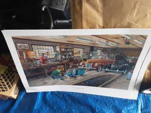 lot 62 image: 3 Prints Forty Ford & A Cord by Ken Zylla