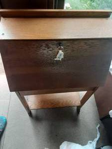 lot 65 image: Vintage Secretary Desk
