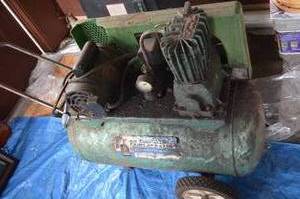 lot 13 image: Sears 2 horse power 150psi Air Compressor
